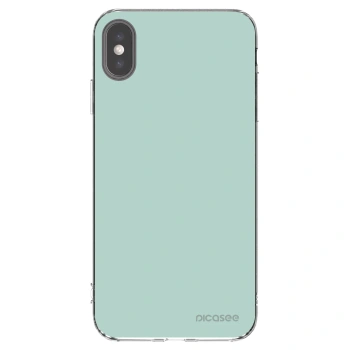 Picasee silikonowe przeźroczyste etui na Apple iPhone XS Max - Pastel Charm