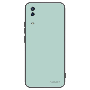 Picasee silikonowe czarne etui na Vivo Y11s - Pastel Charm