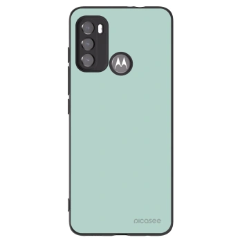 Picasee silikonowe czarne etui na Motorola Moto G60 - Pastel Charm