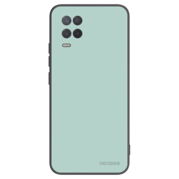 Picasee silikonowe czarne etui na Realme 8 5G - Pastel Charm