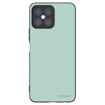 Picasee silikonowe czarne etui na Honor X8 4G - Pastel Charm