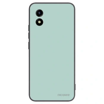 Picasee silikonowe czarne etui na Vivo Y01 - Pastel Charm