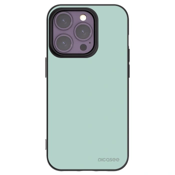 Picasee silikonowe czarne etui na Apple iPhone 14 Pro - Pastel Charm
