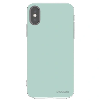 Picasee silikonowe przeźroczyste etui na Apple iPhone X/XS - Pastel Charm