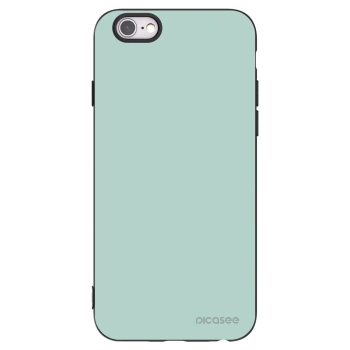 Picasee silikonowe czarne etui na Apple iPhone 6/6S - Pastel Charm