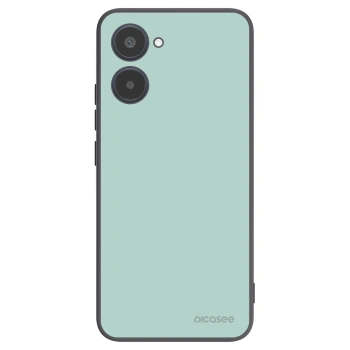 Picasee silikonowe czarne etui na Realme 10 4G - Pastel Charm