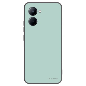 Picasee silikonowe czarne etui na Realme C33 (2023) - Pastel Charm