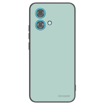 Picasee silikonowe czarne etui na Motorola Edge 40 Neo - Pastel Charm