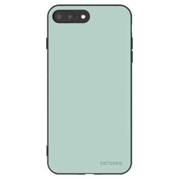 Picasee silikonowe czarne etui na Apple iPhone 8 Plus - Pastel Charm