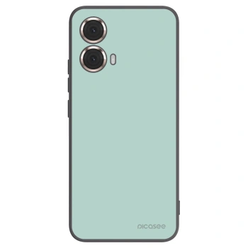 Picasee silikonowe czarne etui na Motorola Moto G85 - Pastel Charm