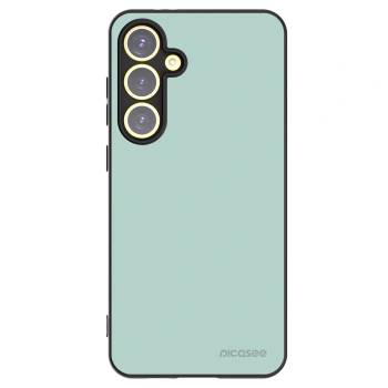 Picasee silikonowe czarne etui na Samsung Galaxy S24 FE S721B - Pastel Charm