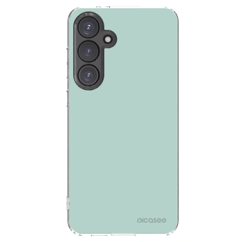 Picasee silikonowe przeźroczyste etui na Samsung Galaxy S24 FE S721B - Pastel Charm