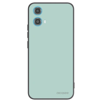 Picasee silikonowe czarne etui na Motorola Moto G34 5G - Pastel Charm