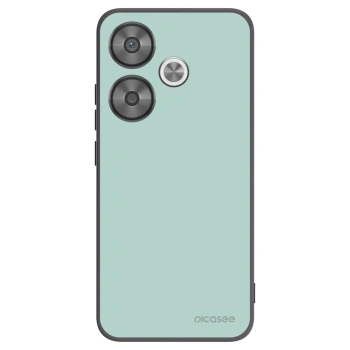 Picasee silikonowe czarne etui na Xiaomi Poco F6 - Pastel Charm