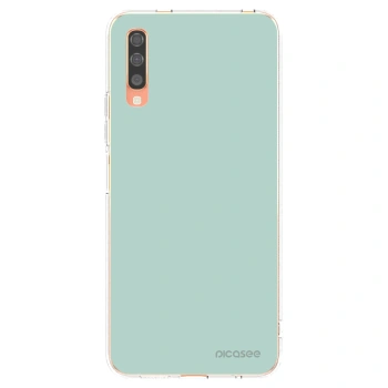 Picasee silikonowe przeźroczyste etui na Samsung Galaxy A70 A705F - Pastel Charm