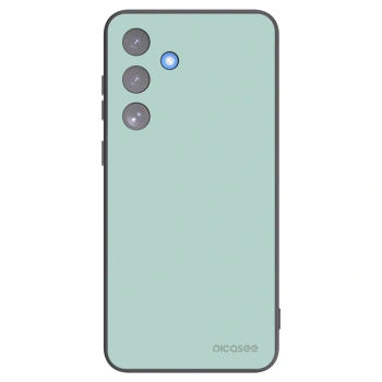 Picasee silikonowe czarne etui na Samsung Galaxy S25 FE 5G - Pastel Charm