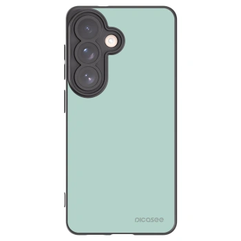 Picasee silikonowe czarne etui na Samsung Galaxy S26 - Pastel Charm