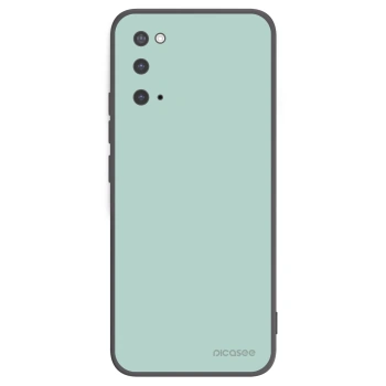 Picasee silikonowe czarne etui na Samsung Galaxy S20 G980F - Pastel Charm