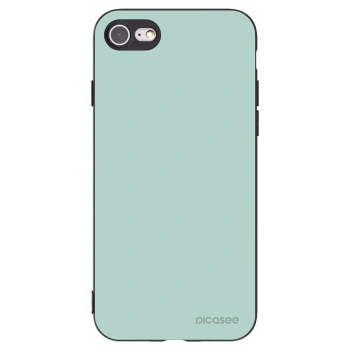 Picasee silikonowe czarne etui na Apple iPhone SE 2020 - Pastel Charm