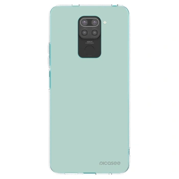Picasee silikonowe czarne etui na Xiaomi Redmi Note 9 - Pastel Charm