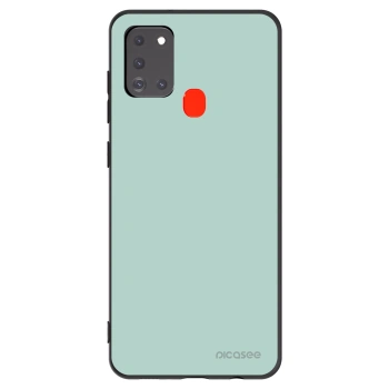 Picasee silikonowe czarne etui na Samsung Galaxy A21s - Pastel Charm