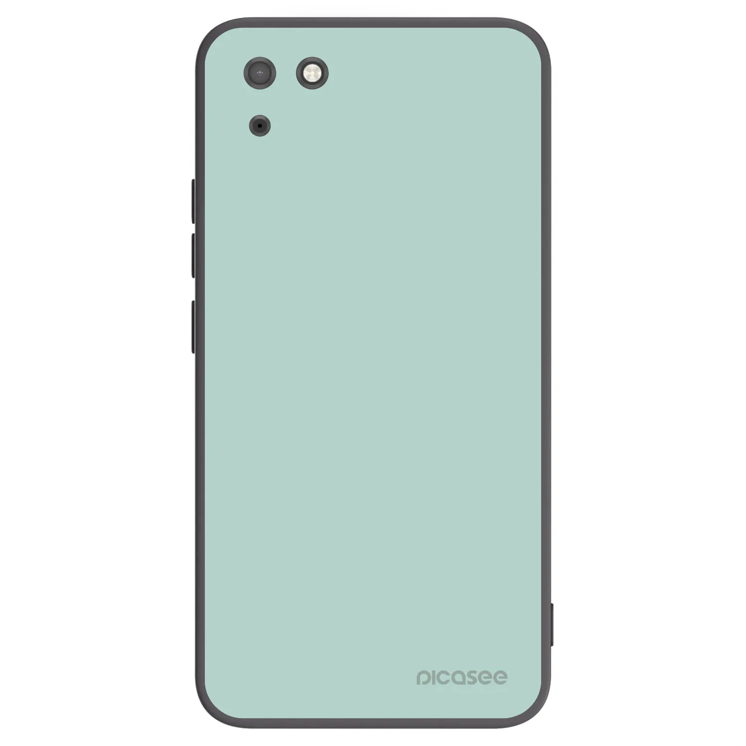 Picasee silikonowe czarne etui na Huawei Y5P - Pastel Charm