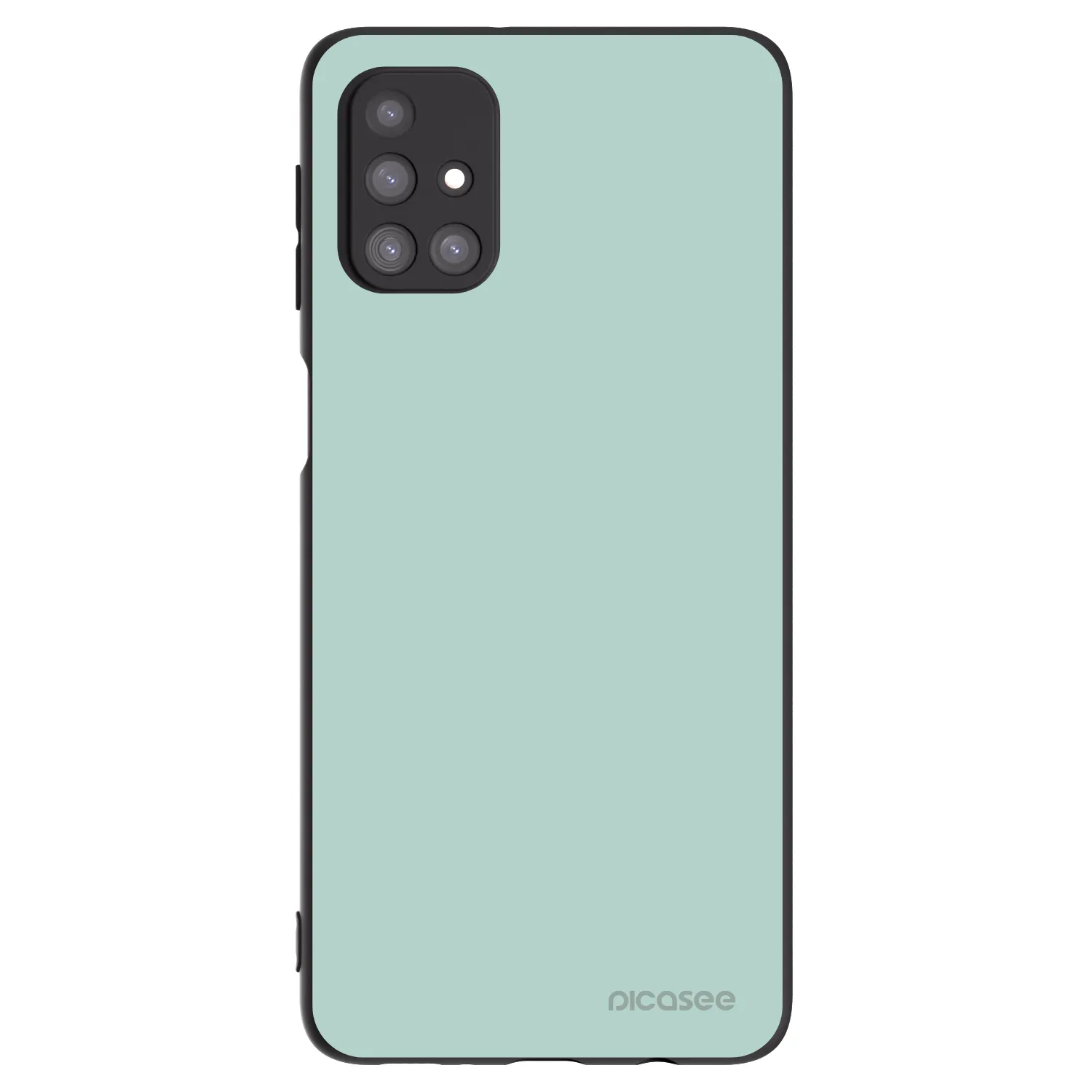 Picasee silikonowe czarne etui na Samsung Galaxy M31s - Pastel Charm