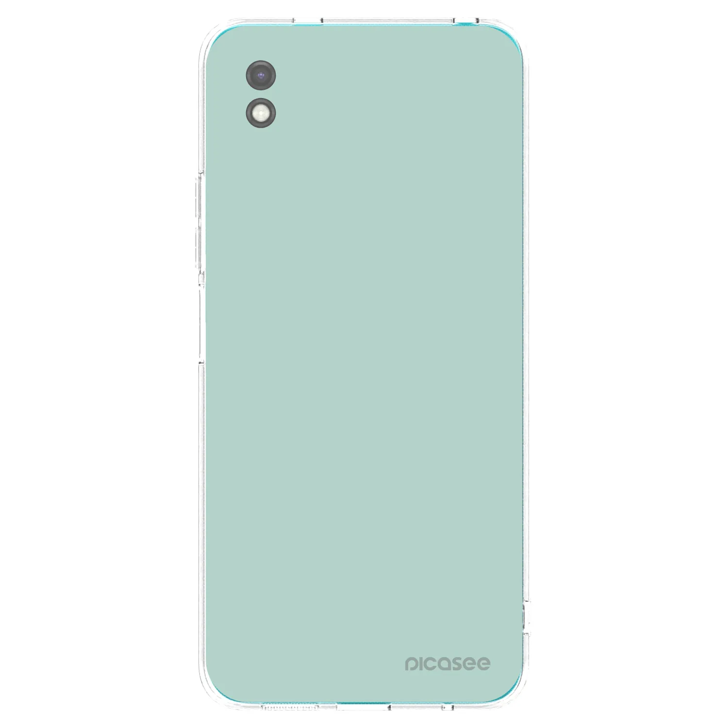 Picasee silikonowe czarne etui na Xiaomi Redmi 9A - Pastel Charm