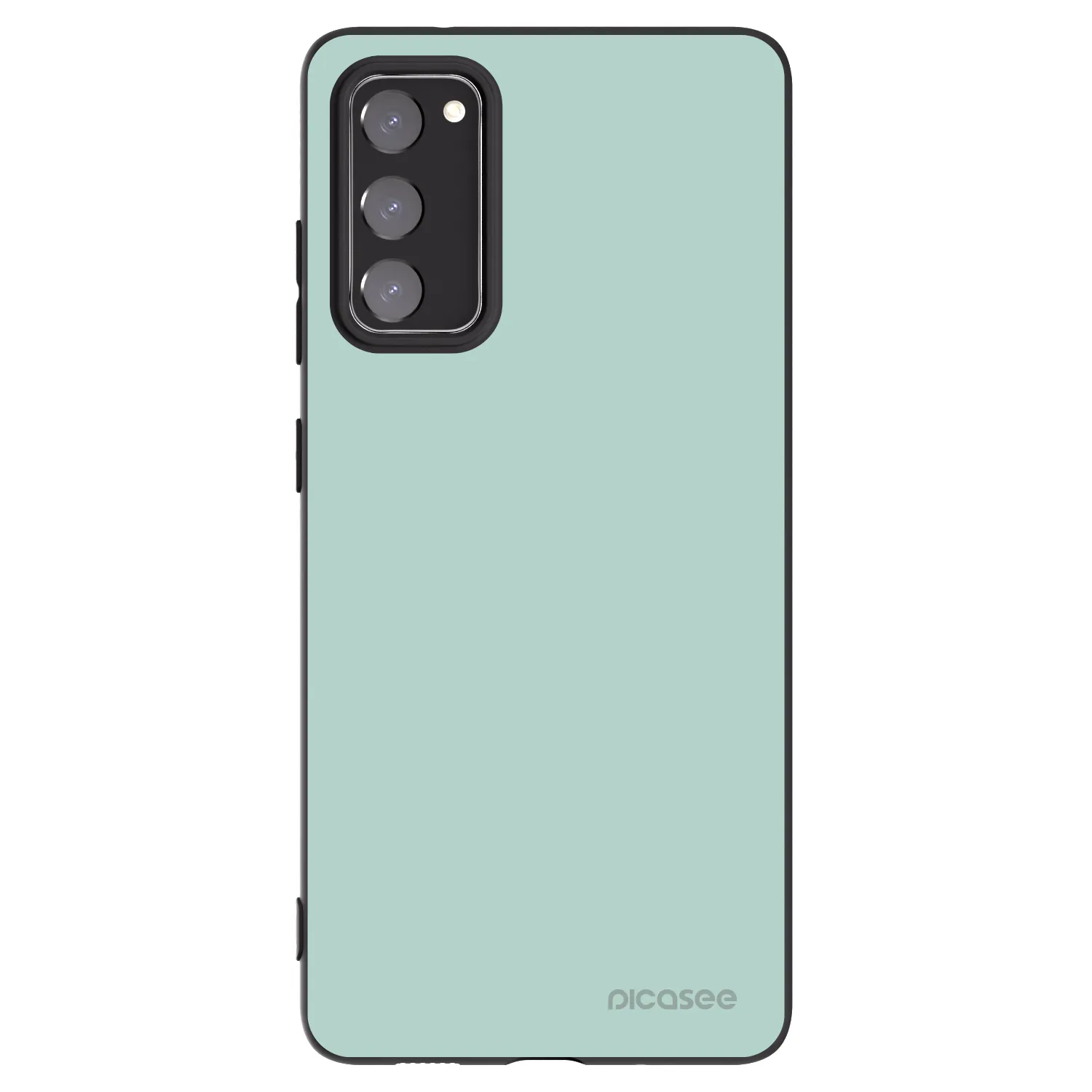 Picasee silikonowe czarne etui na Samsung Galaxy S20 FE - Pastel Charm