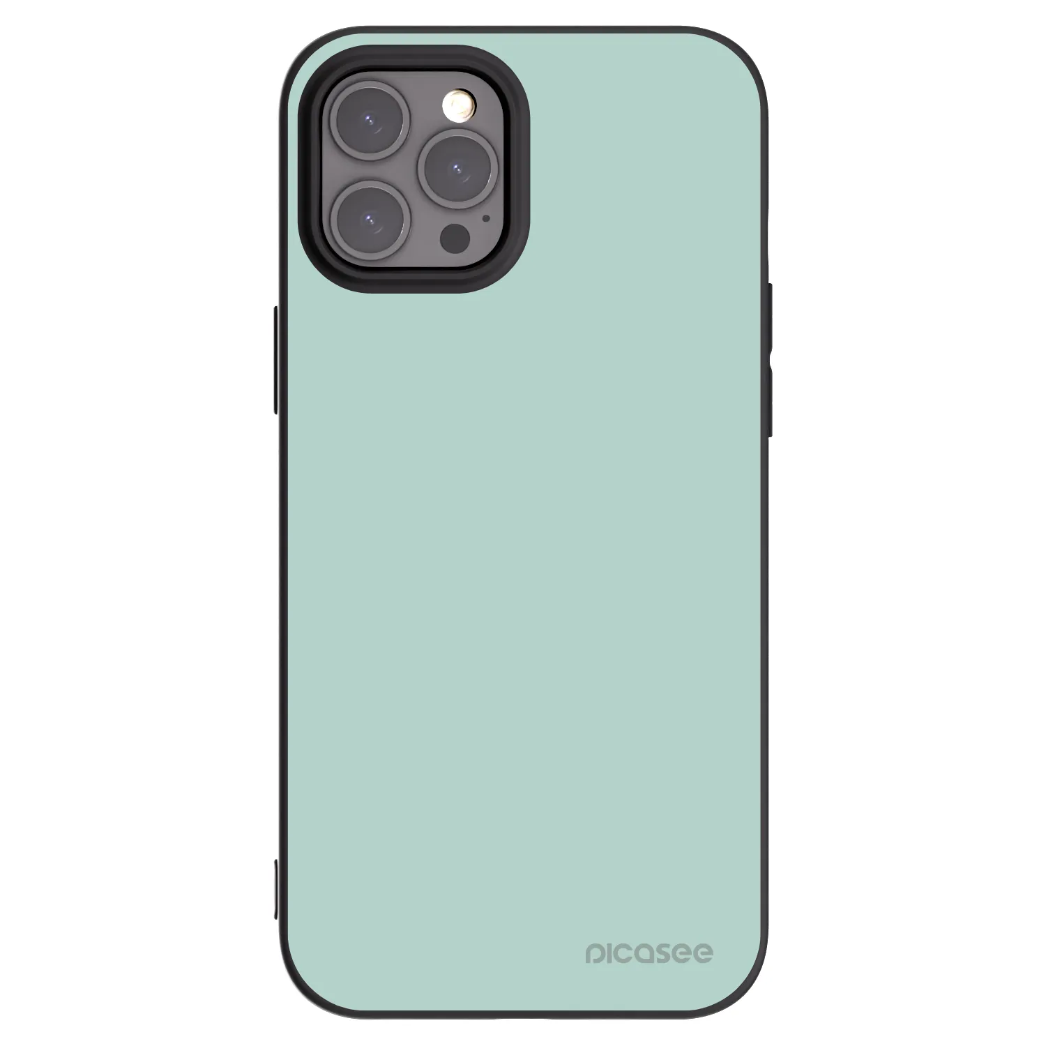 Picasee silikonowe czarne etui na Apple iPhone 12 Pro Max - Pastel Charm