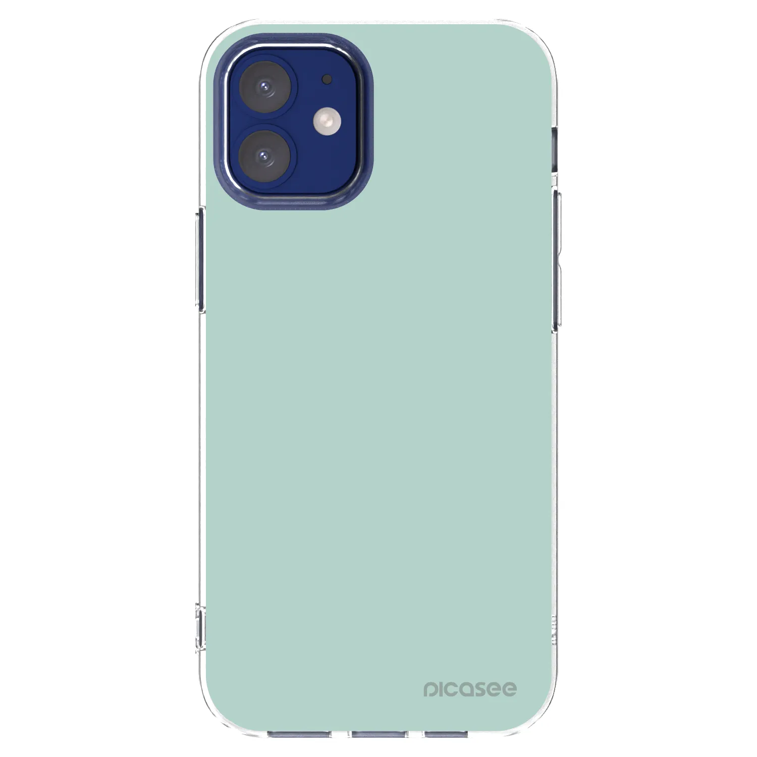 Picasee silikonowe przeźroczyste etui na Apple iPhone 12 mini - Pastel Charm