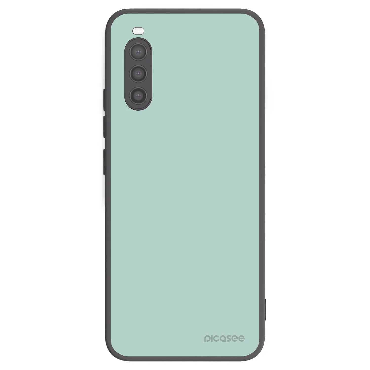 Picasee silikonowe czarne etui na Sony Xperia 10 II - Pastel Charm