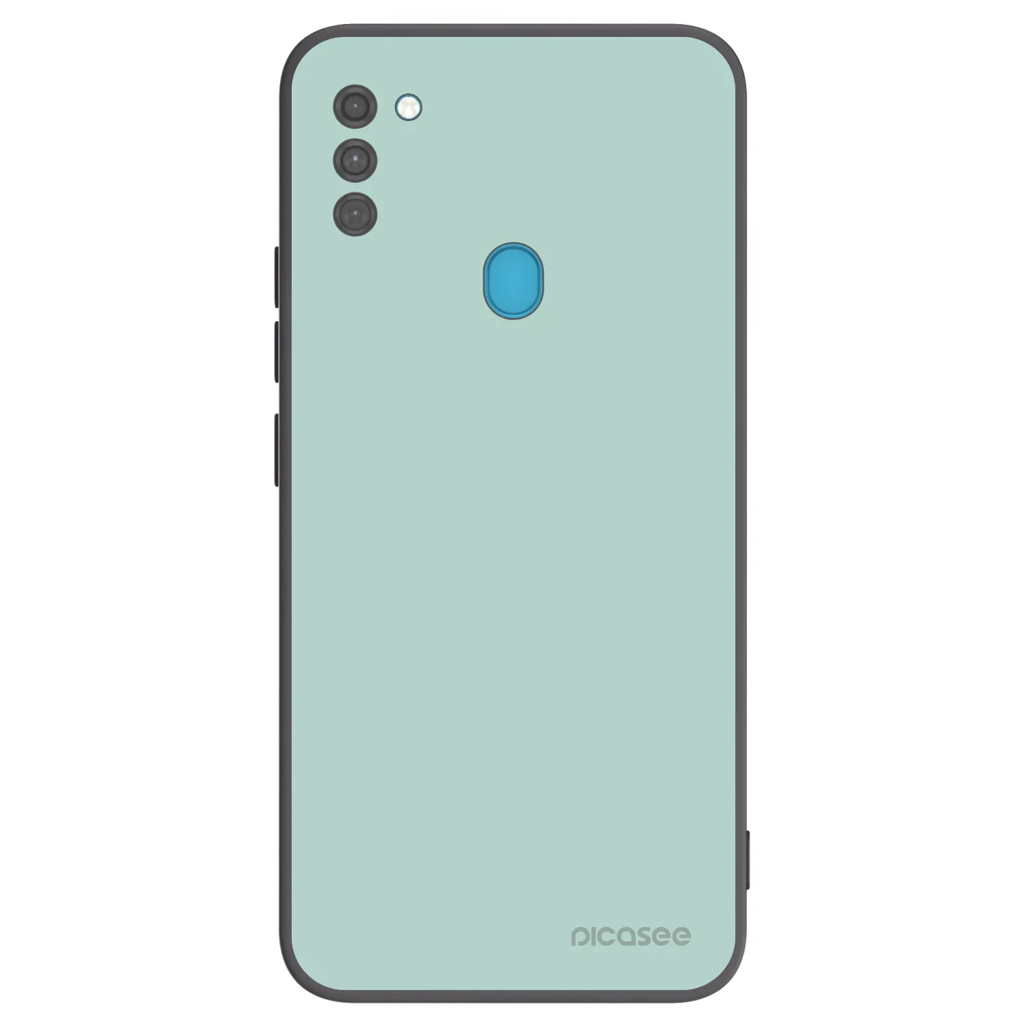 Picasee silikonowe czarne etui na Samsung Galaxy M11 - Pastel Charm