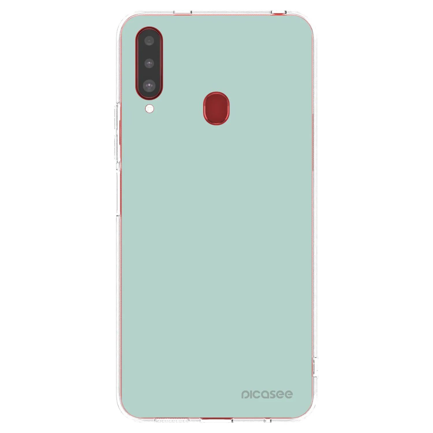 Picasee silikonowe przeźroczyste etui na Samsung Galaxy A20s - Pastel Charm