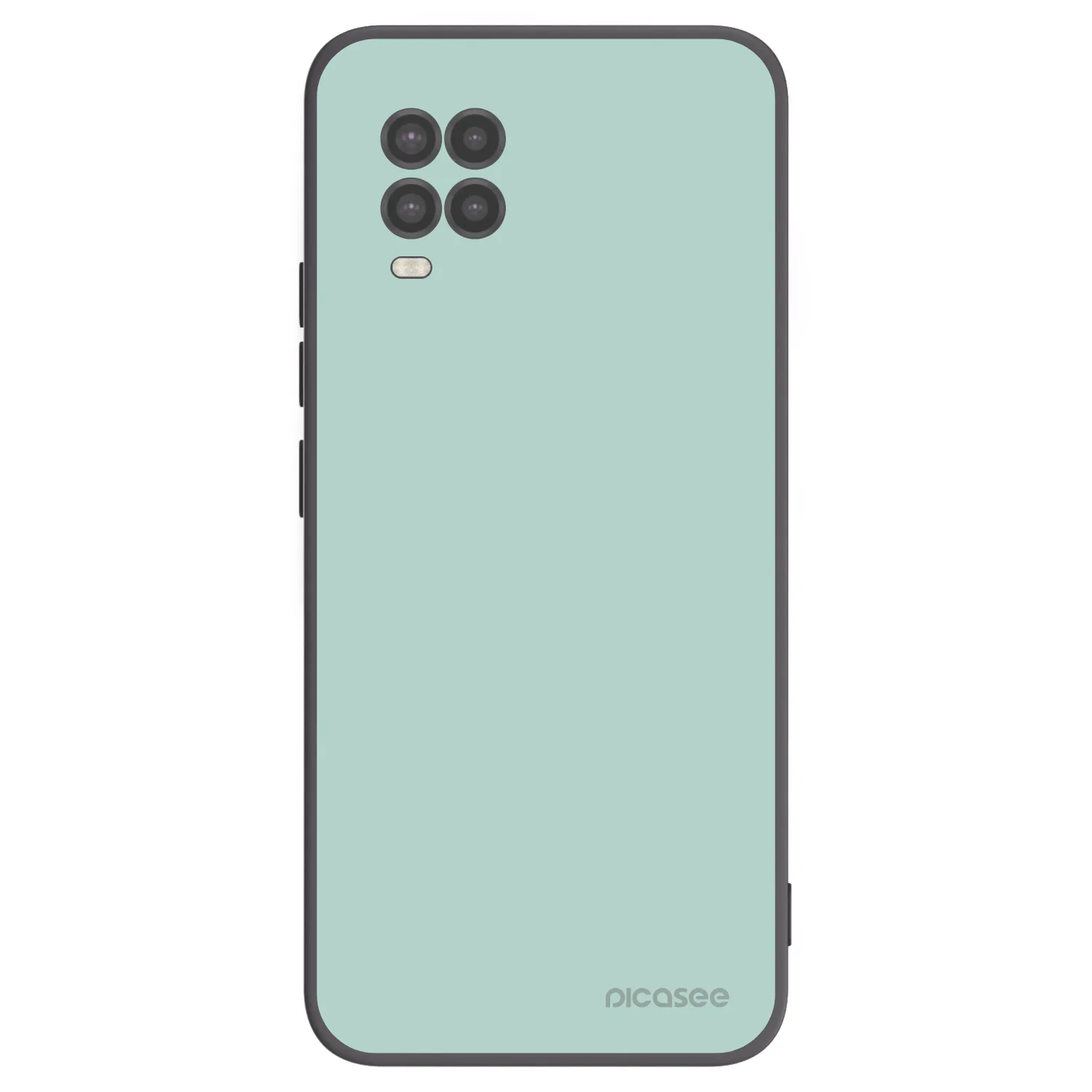 Picasee silikonowe czarne etui na Xiaomi Mi 10 Lite - Pastel Charm