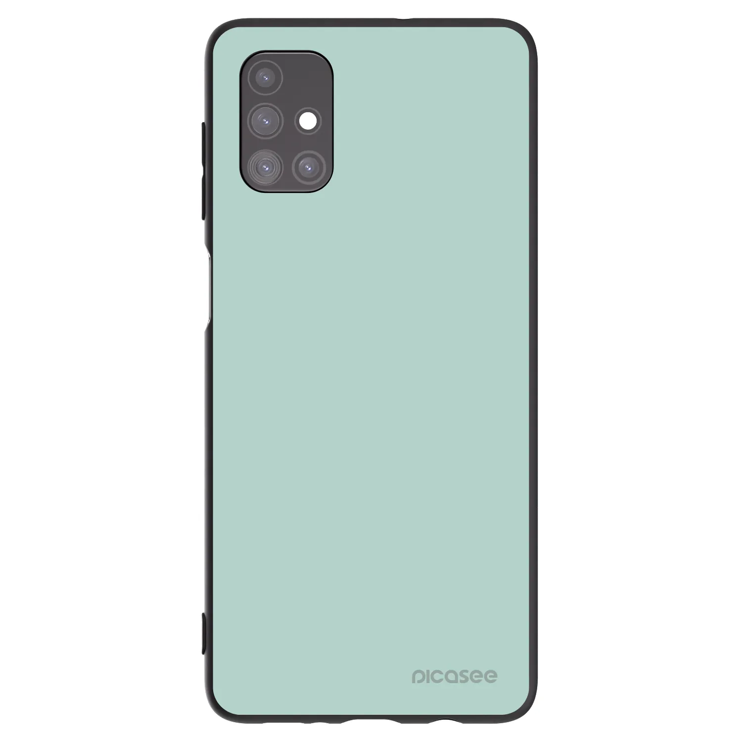 Picasee silikonowe czarne etui na Samsung Galaxy M51 M515F - Pastel Charm