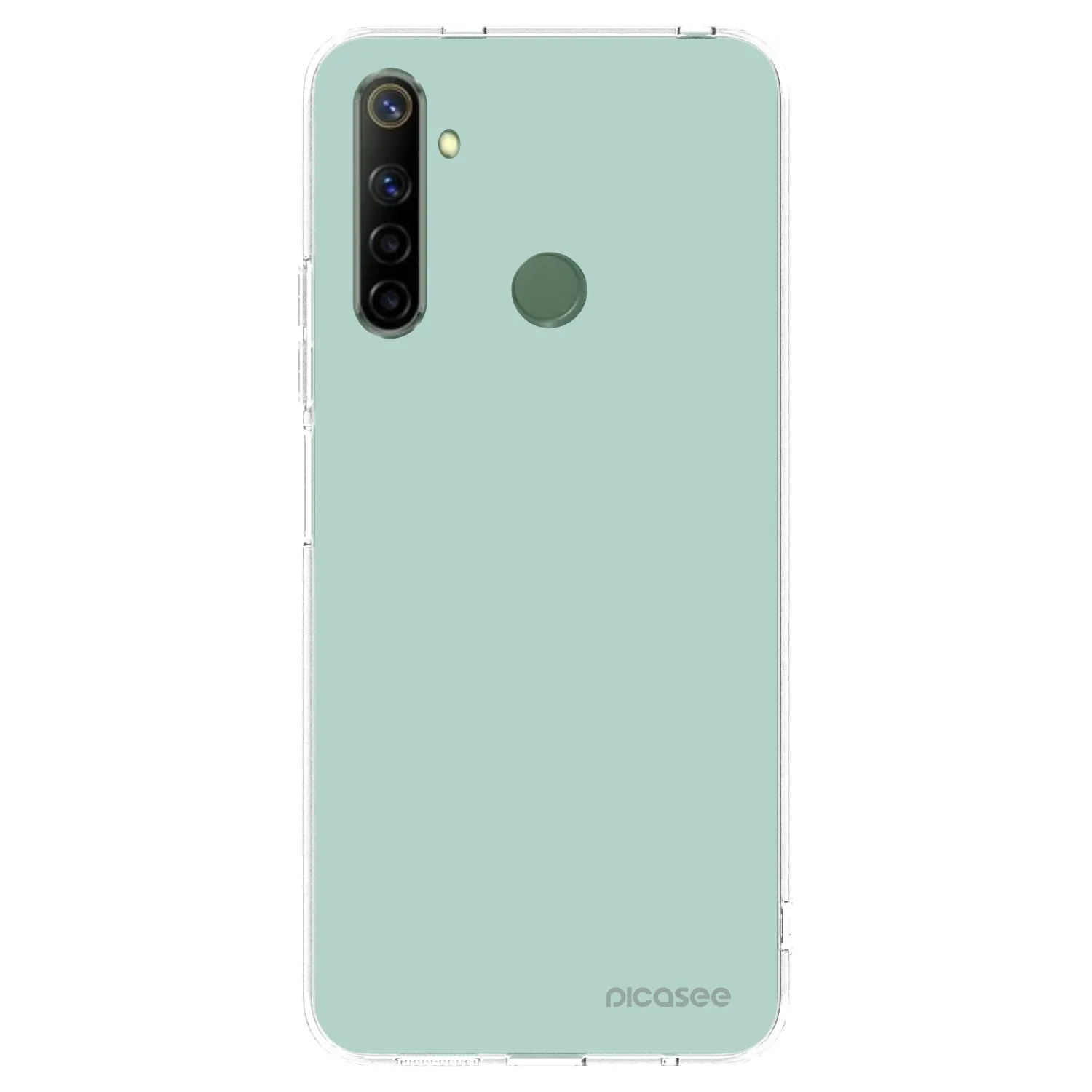Picasee silikonowe przeźroczyste etui na Realme 6i - Pastel Charm