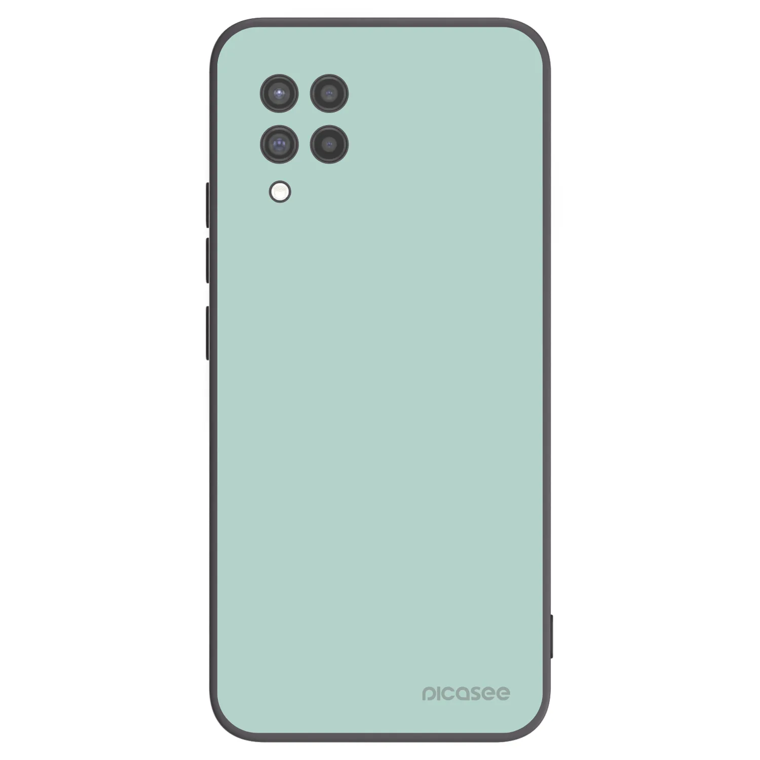 Picasee silikonowe czarne etui na Samsung Galaxy A42 A426B - Pastel Charm