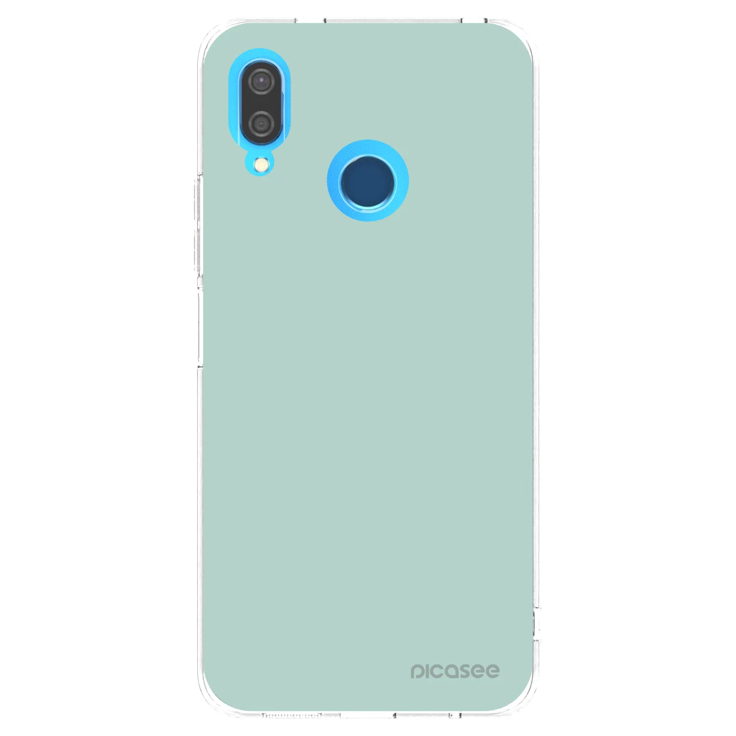 Picasee silikonowe przeźroczyste etui na Huawei P20 Lite - Pastel Charm