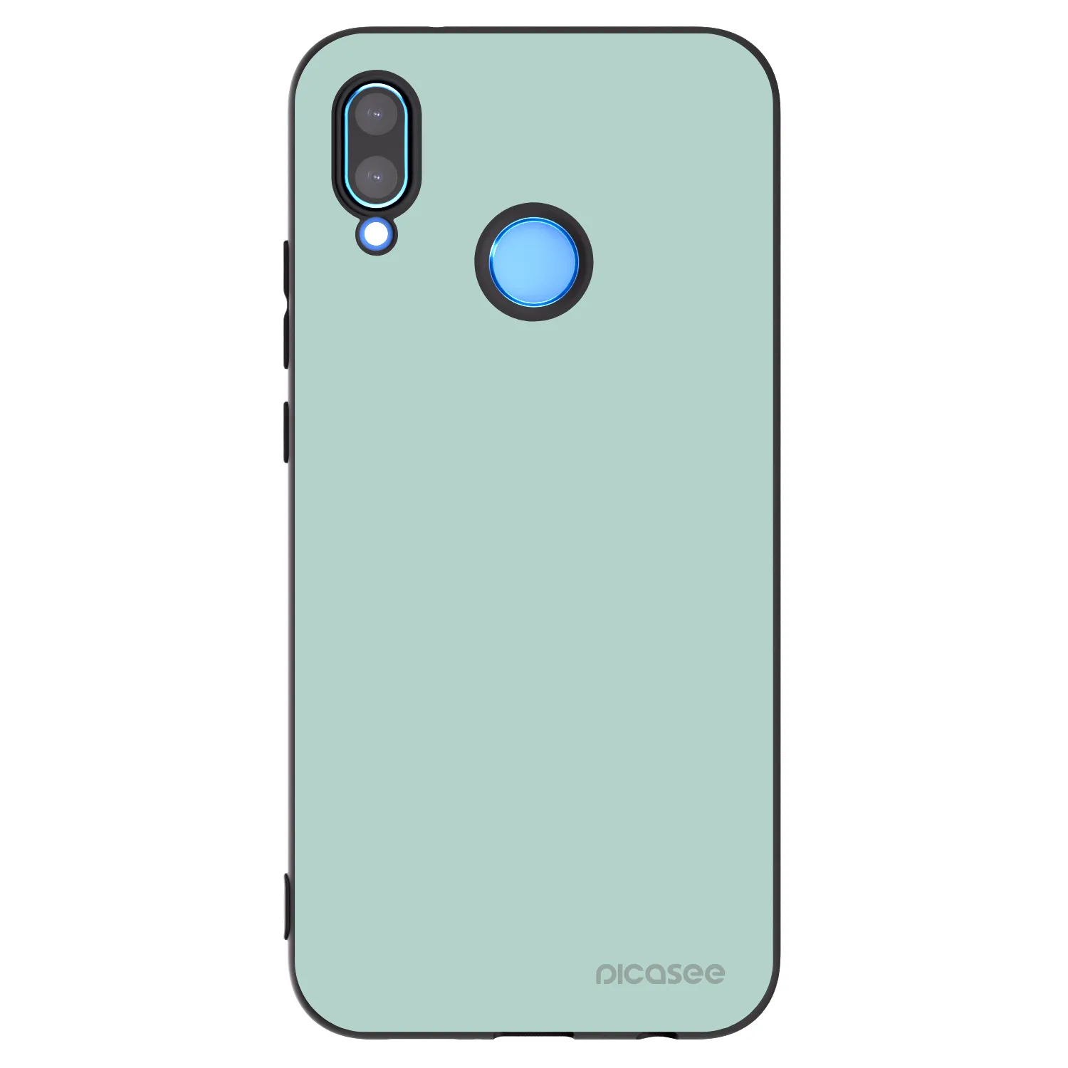 Picasee silikonowe czarne etui na Huawei P20 Lite - Pastel Charm