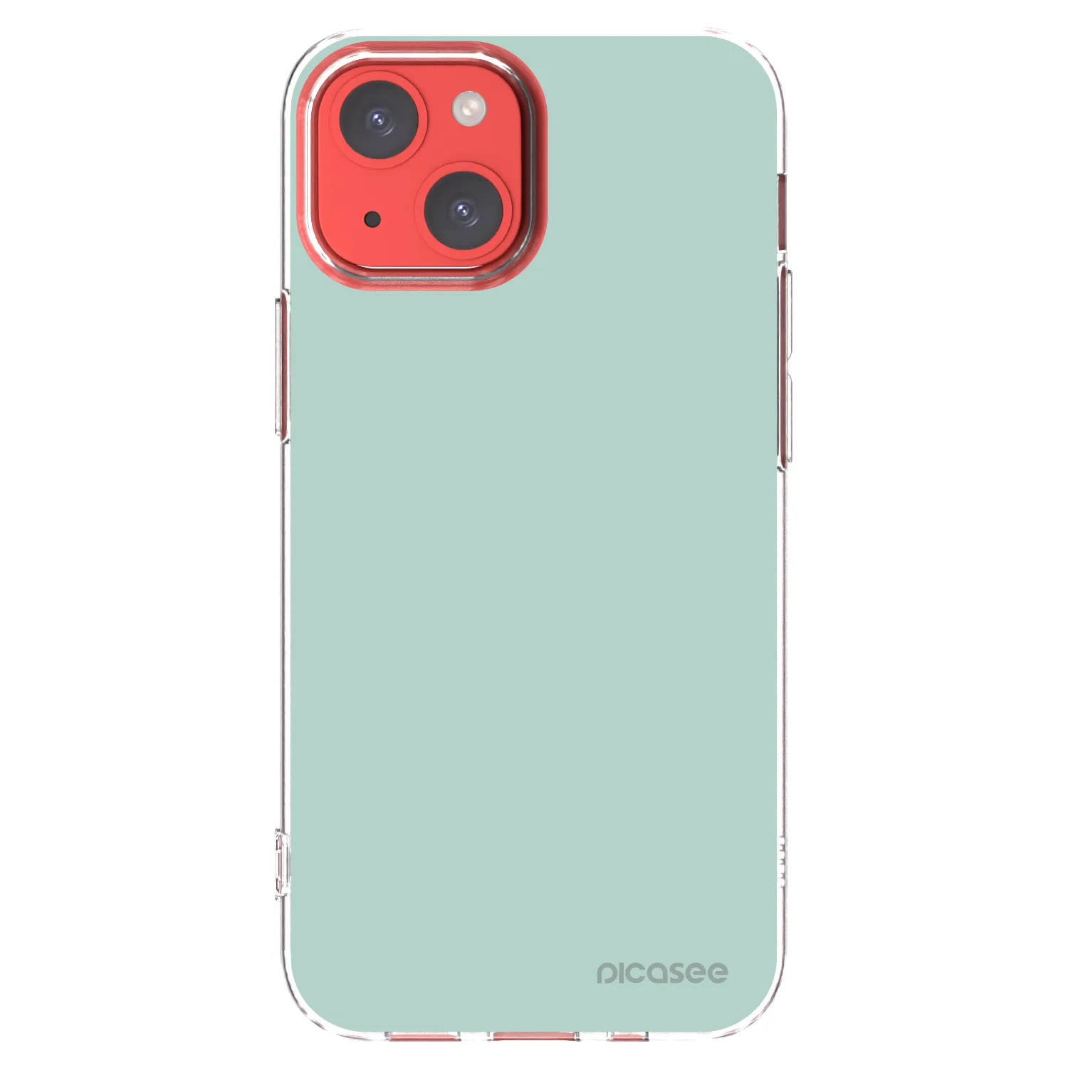 Picasee silikonowe przeźroczyste etui na Apple iPhone 13 mini - Pastel Charm