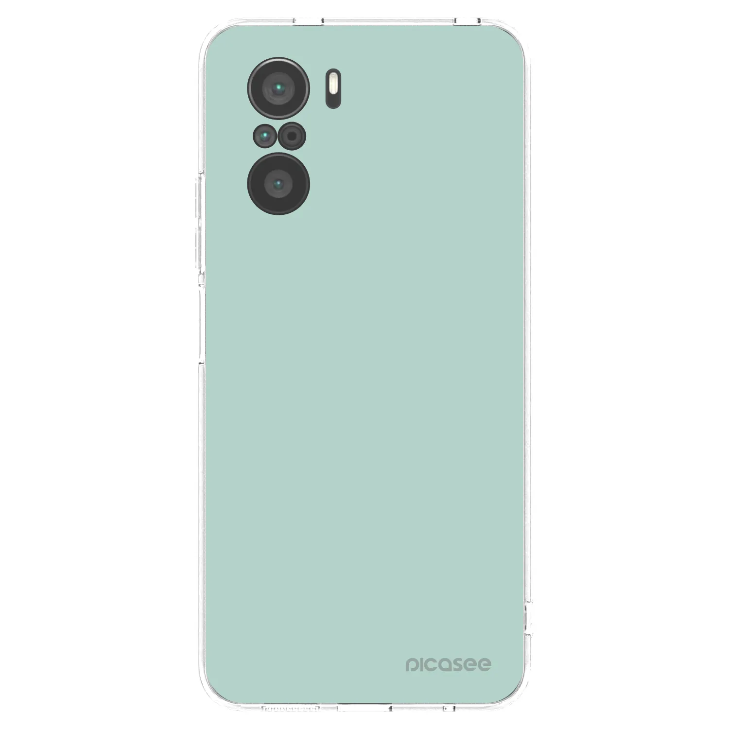 Picasee silikonowe przeźroczyste etui na Xiaomi Poco F3 - Pastel Charm