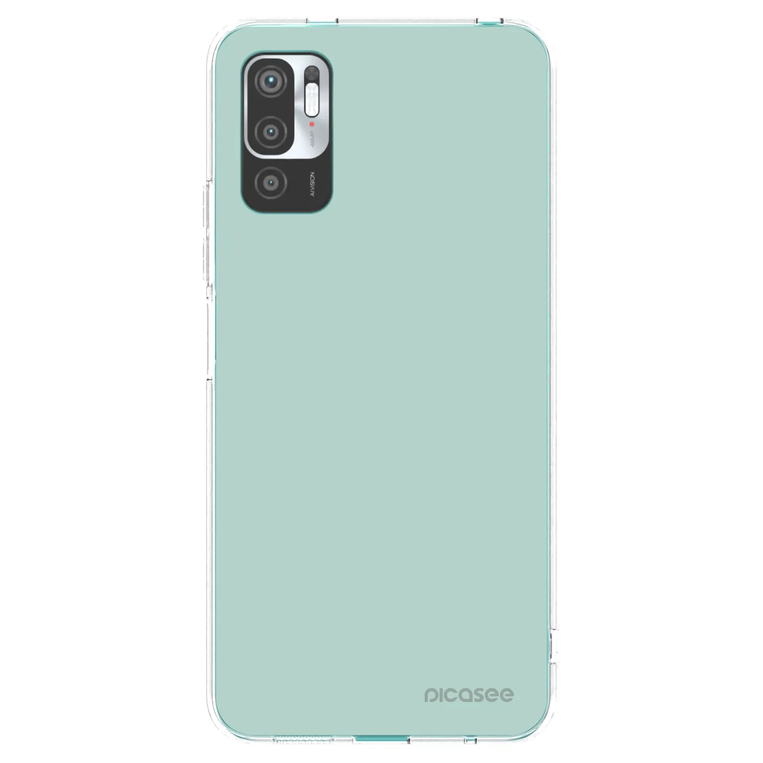 Picasee silikonowe przeźroczyste etui na Xiaomi Redmi Note 10 5G - Pastel Charm