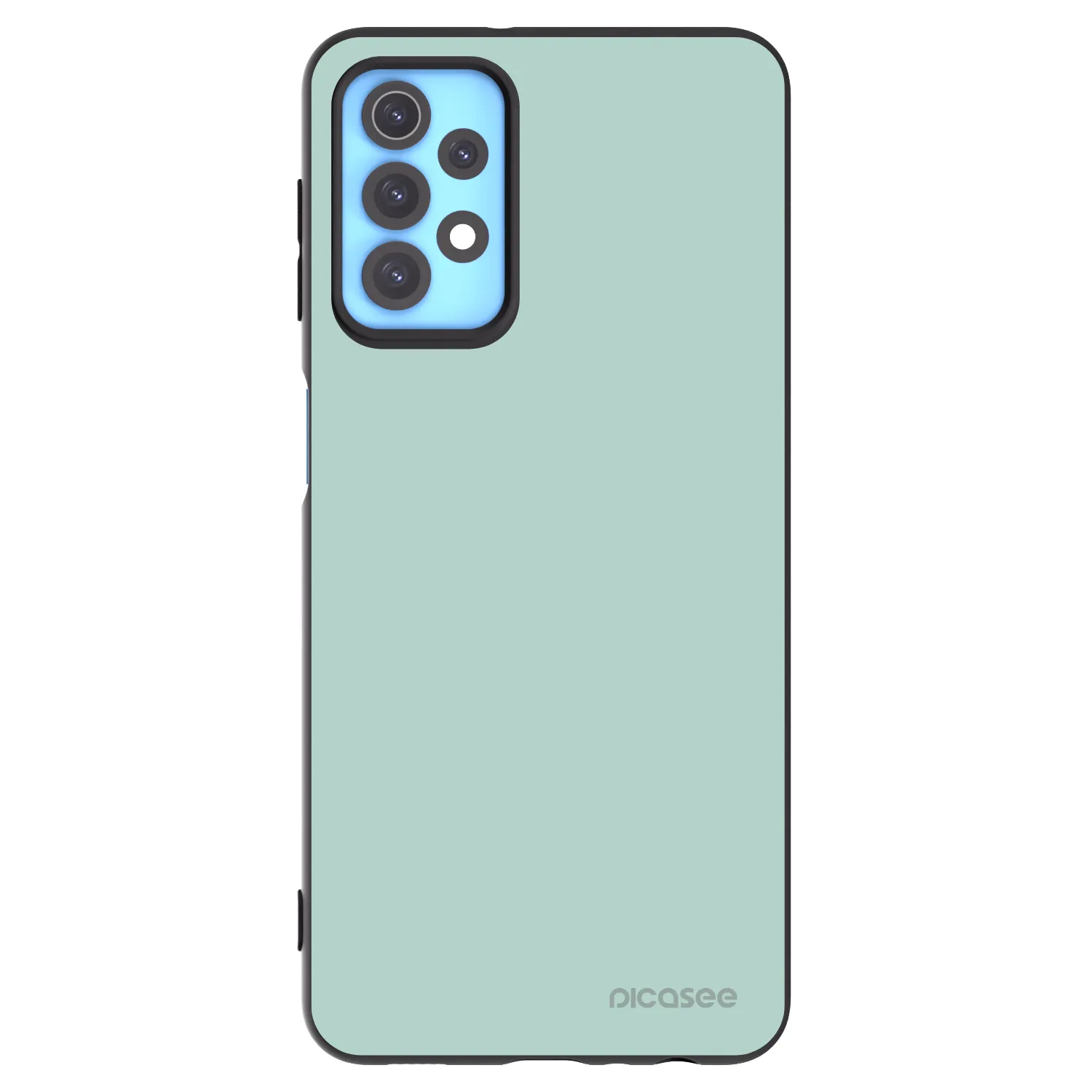 Picasee silikonowe czarne etui na Samsung Galaxy A32 4G SM-A325F - Pastel Charm