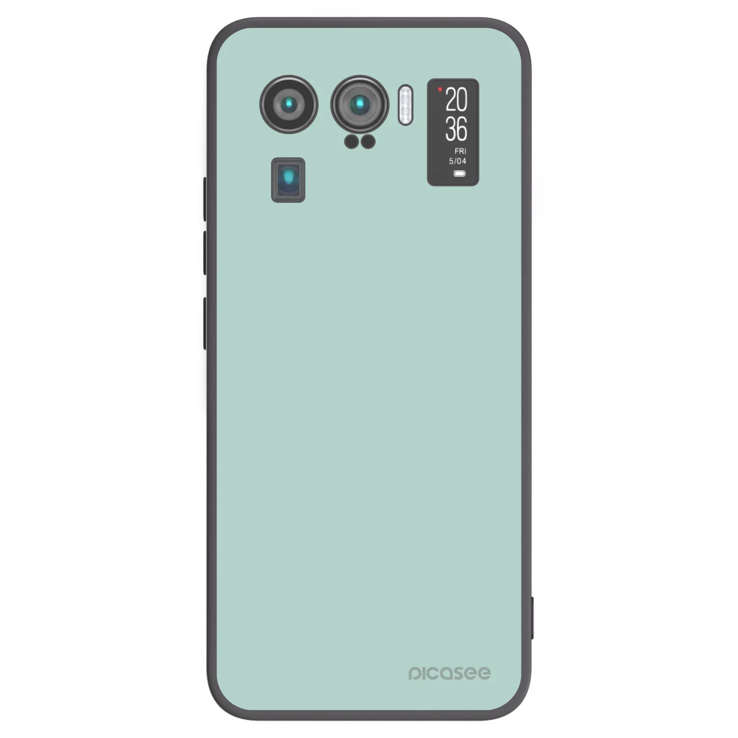 Picasee silikonowe czarne etui na Xiaomi Mi 11 Ultra - Pastel Charm