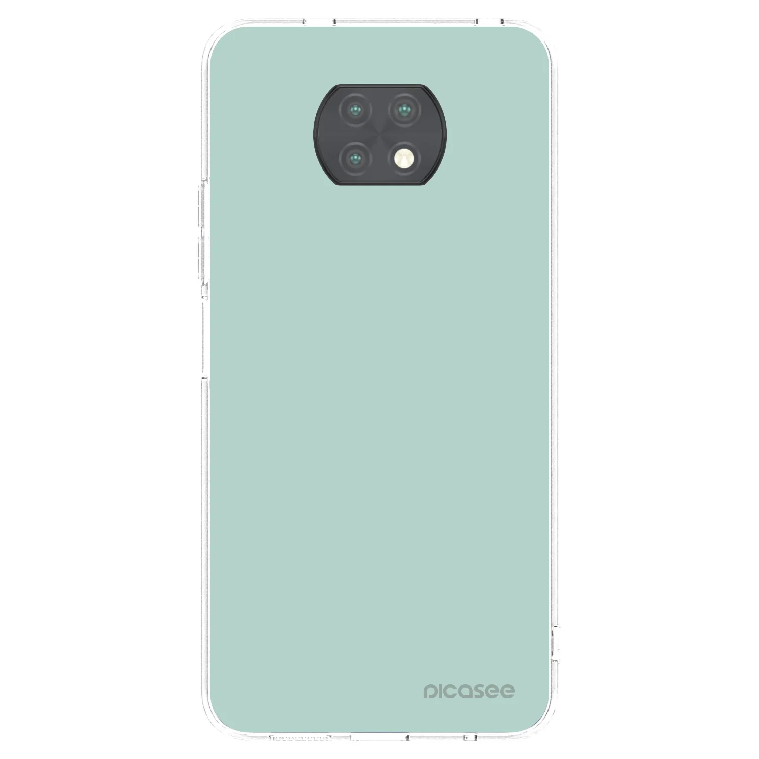 Picasee silikonowe przeźroczyste etui na Xiaomi Redmi Note 9T - Pastel Charm