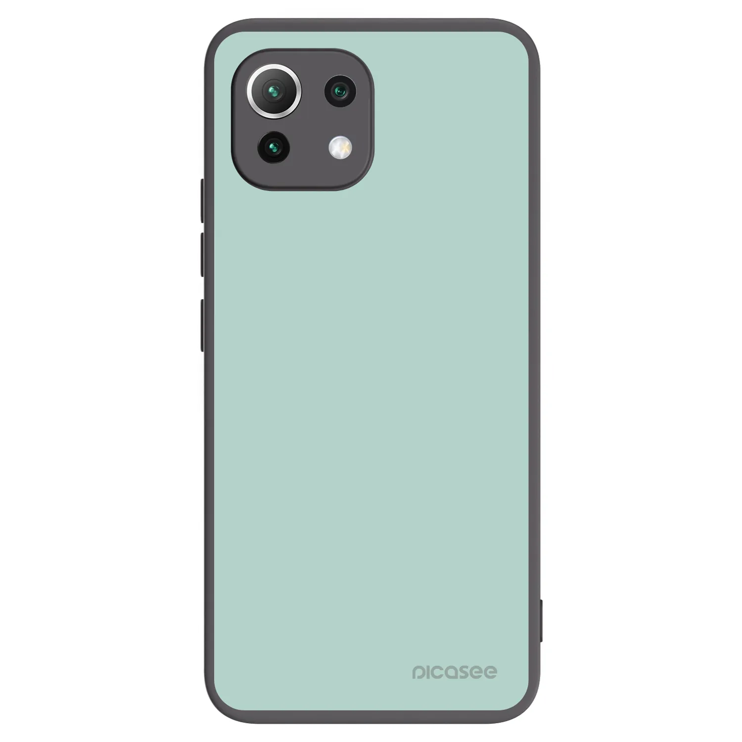 Picasee silikonowe czarne etui na Xiaomi 11 Lite 5G NE - Pastel Charm