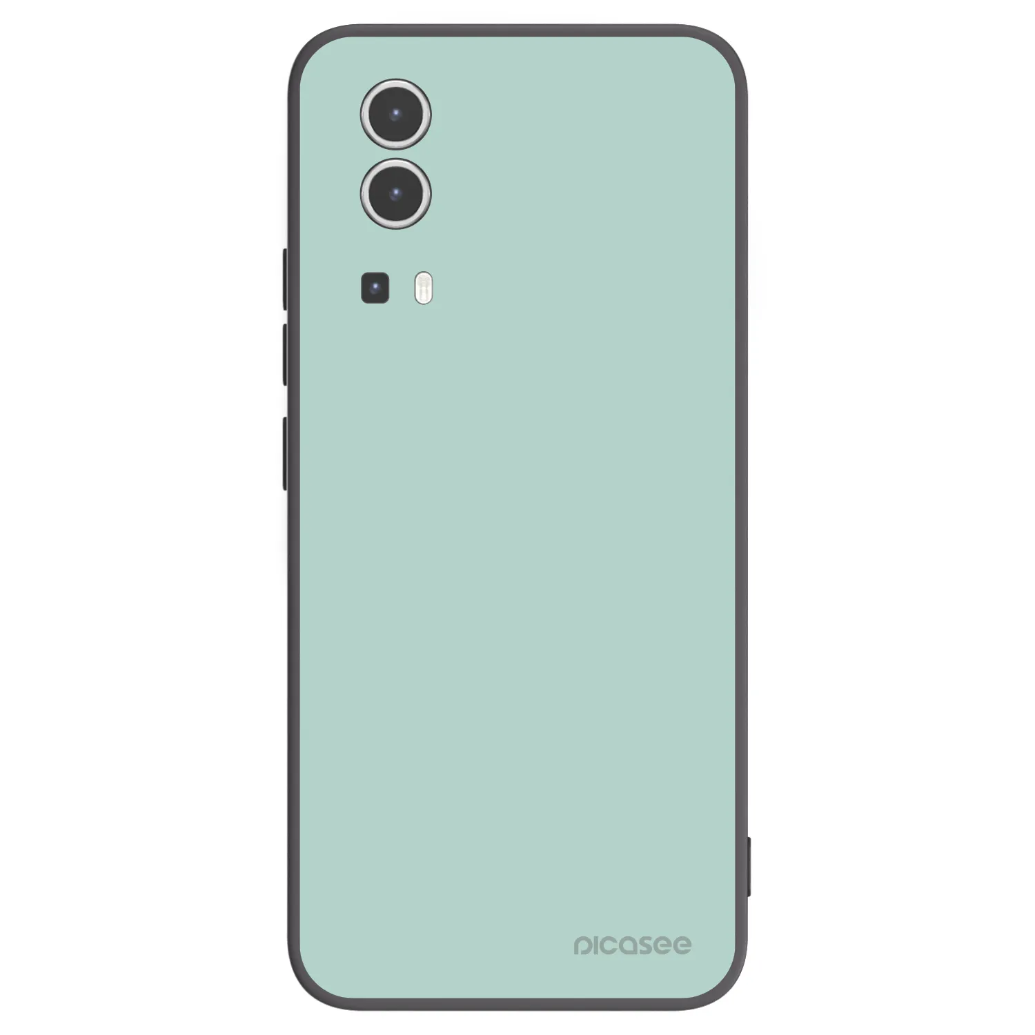 Picasee silikonowe czarne etui na Vivo Y72 5G - Pastel Charm