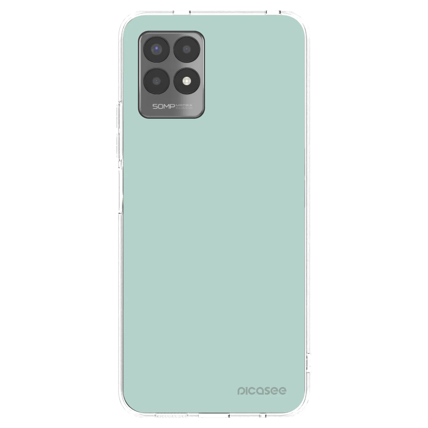 Picasee silikonowe przeźroczyste etui na Realme 8i - Pastel Charm
