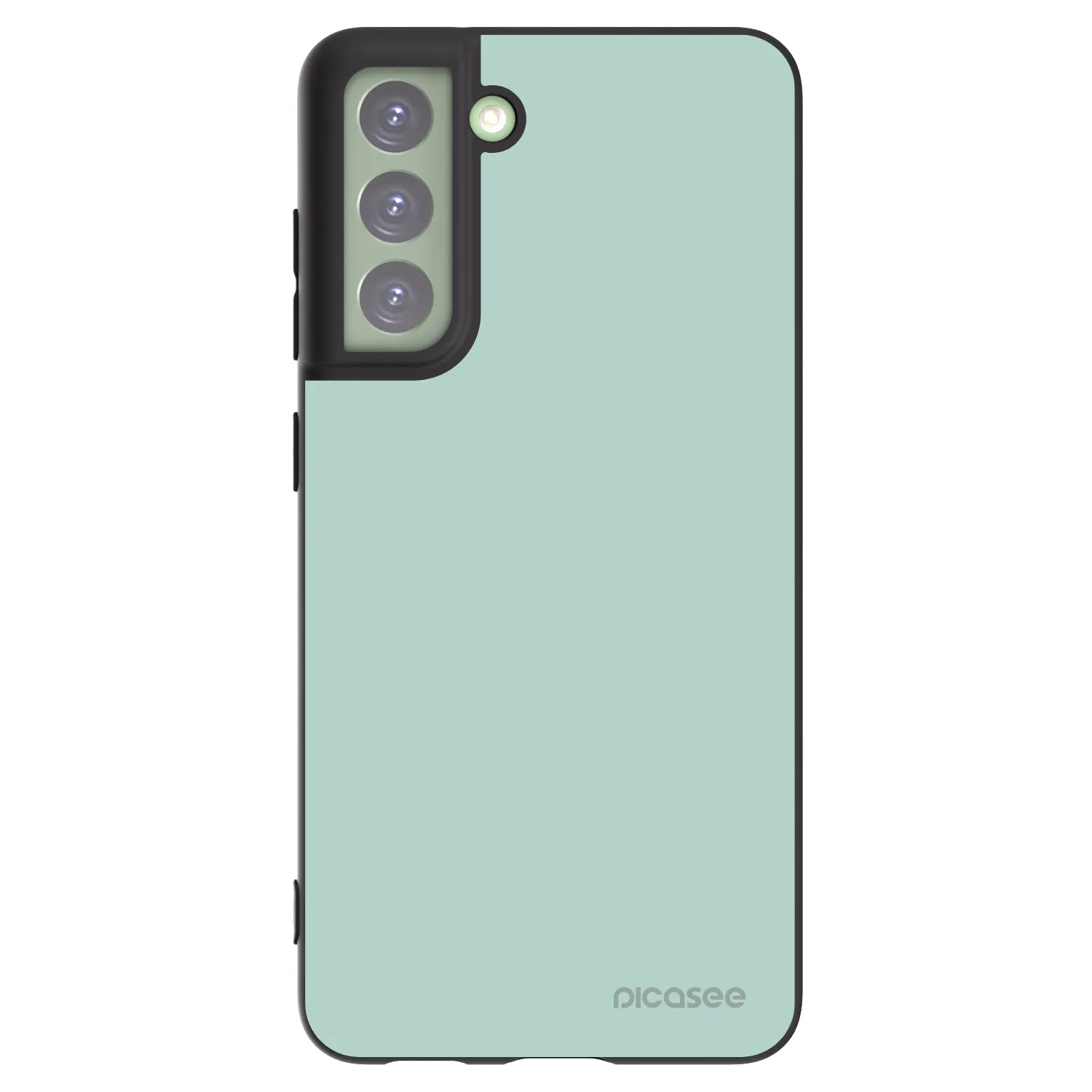 Picasee silikonowe czarne etui na Samsung Galaxy S21 FE 5G - Pastel Charm